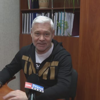 Starosta Charkova Igor Terechov poskytl CNN Prima NEWS exkluzivní rozhovor.