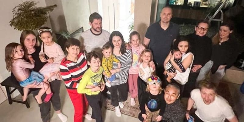 Klusovi seznámili svoje ukrajinské hosty s dalšími příteli
