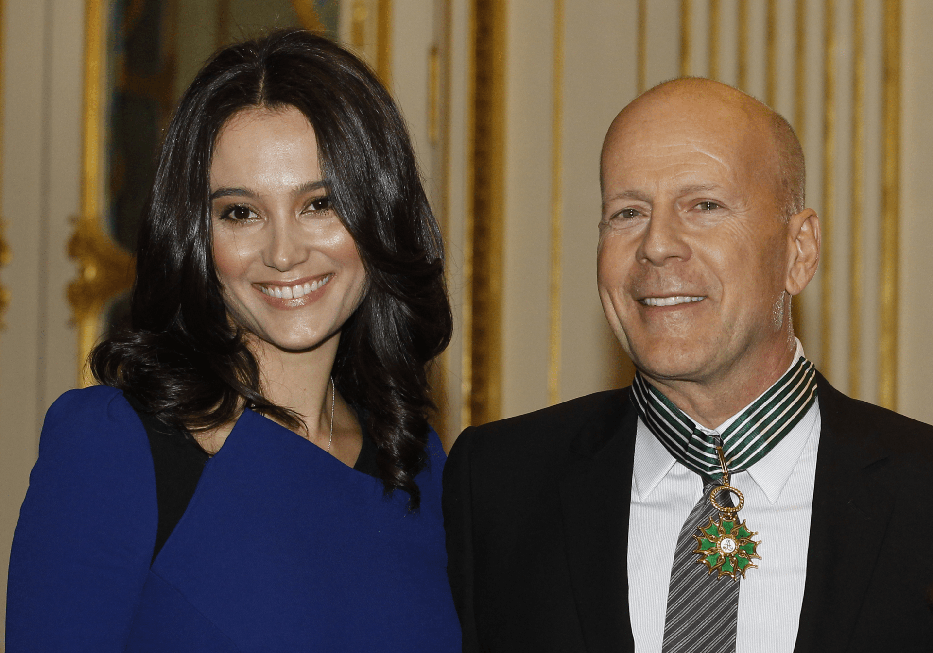 Bruce Willis společně se svojí ženou Emmou Hemingovou