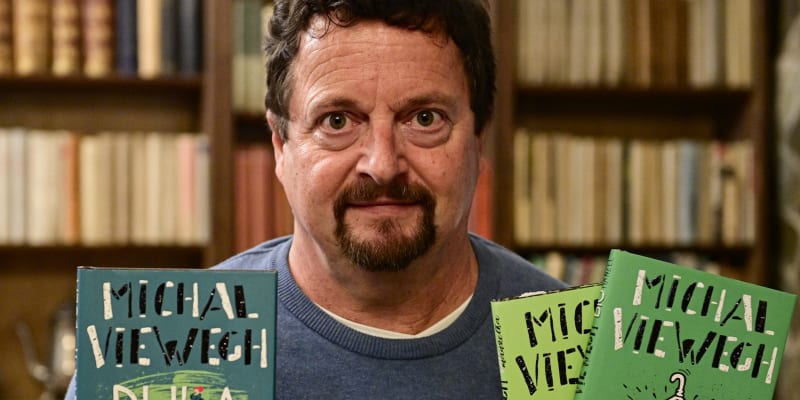 Spisovatel Michal Viewegh oslavil v roce 2022 šedesátku.