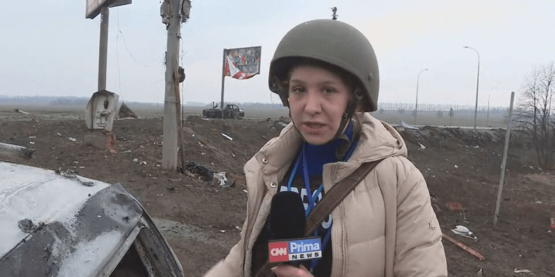 Darja Stomatová na Ukrajině