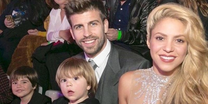 Shakira a Gerard Piqué spolu mají dva syny