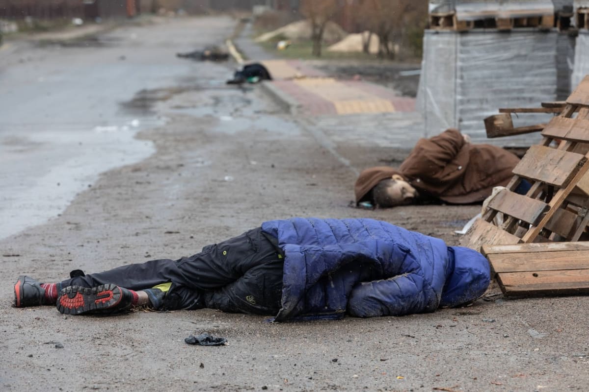 Masakr civilistů v ukrajinské Buči