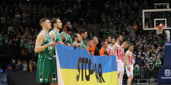 Ostrá kritika basketbalistů za nepodporu Ukrajiny. Klub se ptá: Co zabíjení v Jugoslávii?