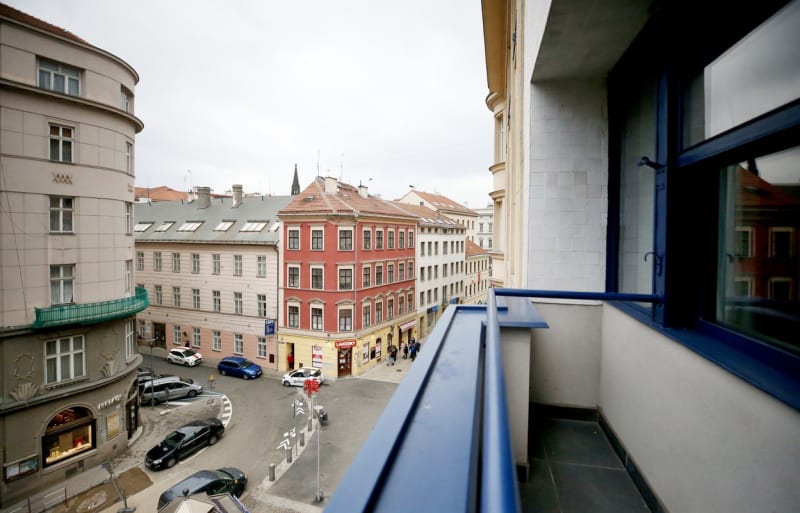Česká ulice leží v centru Brna