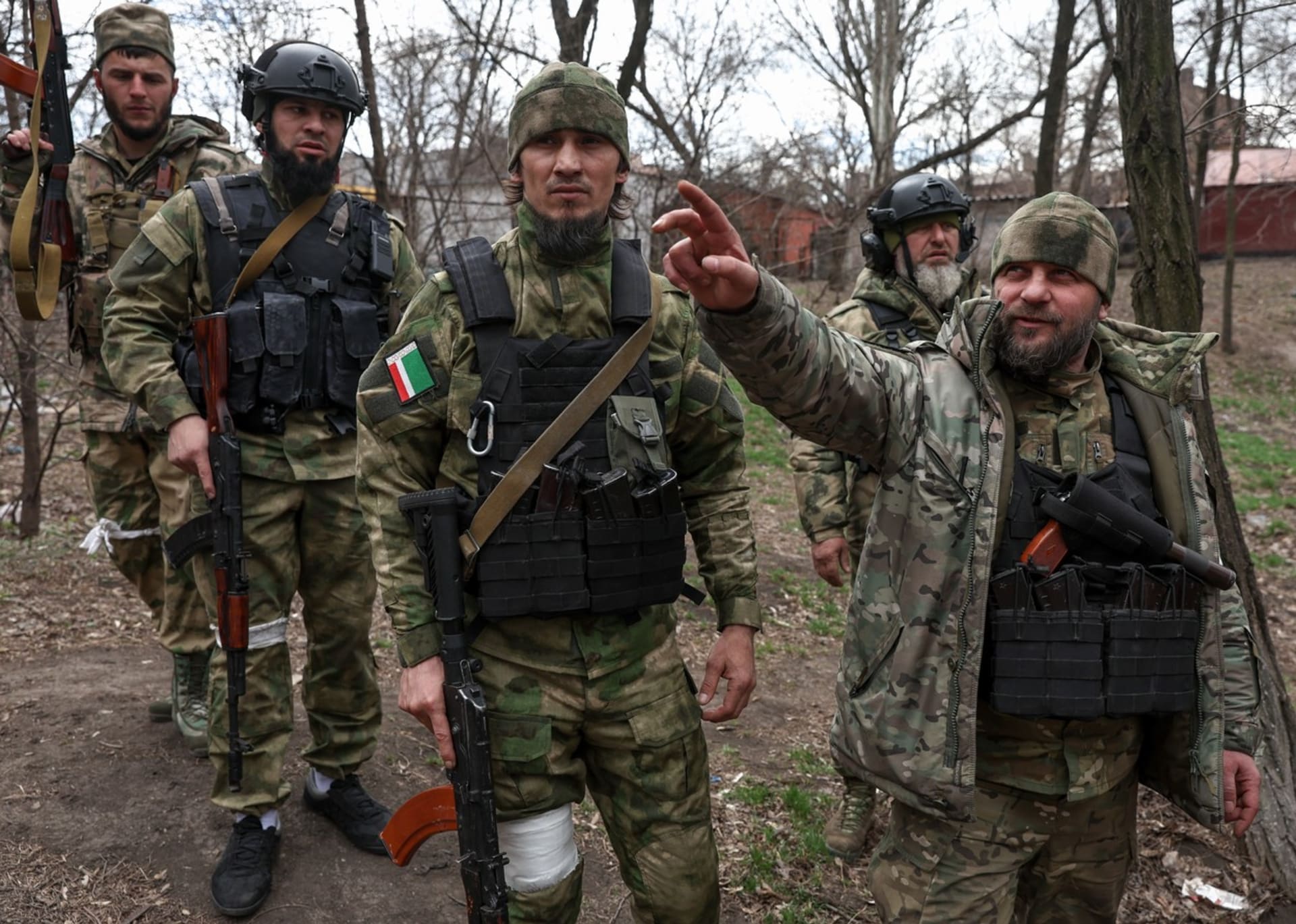 Kadyrovci na Ukrajině