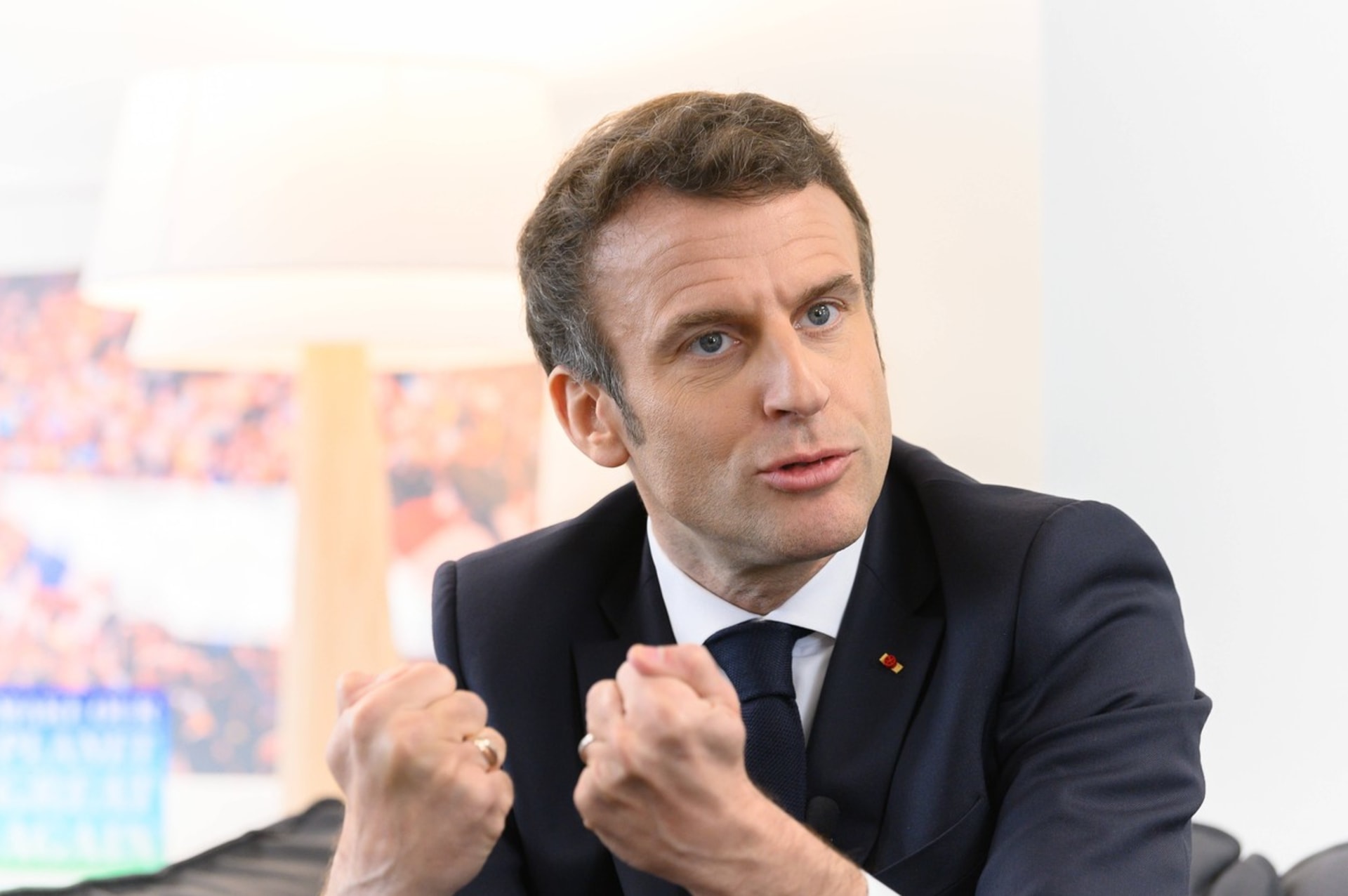 Francouzsky prezident Emmanuel Macron
