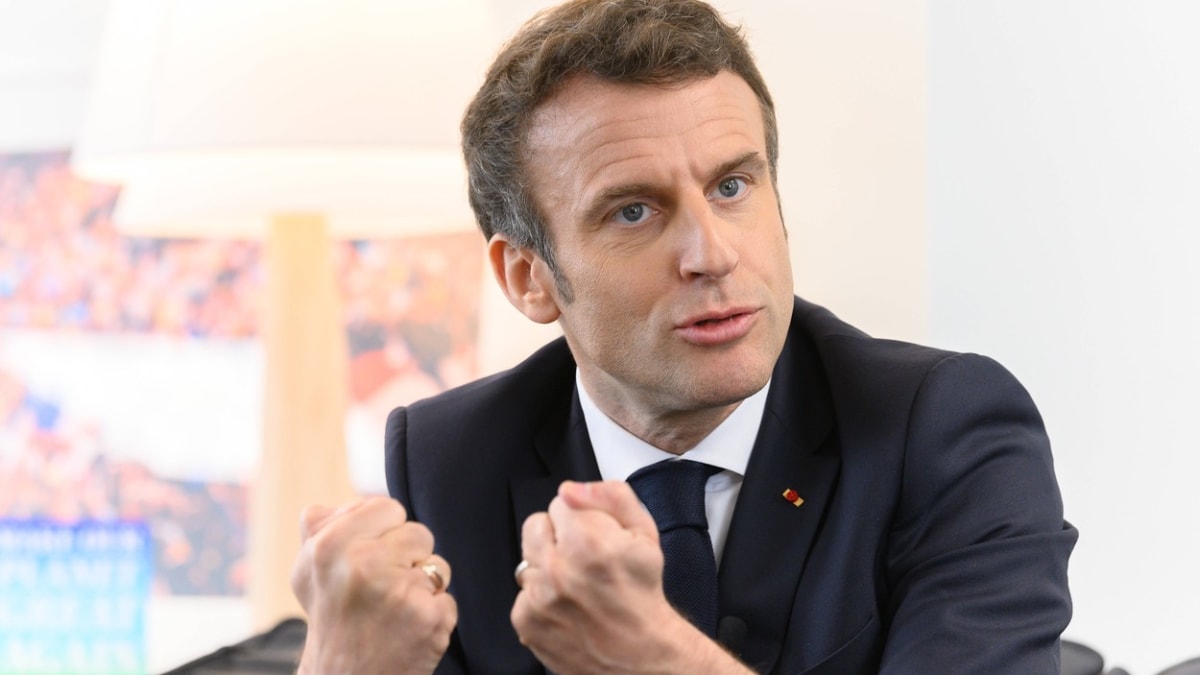 Francouzsky prezident Emmanuel Macron