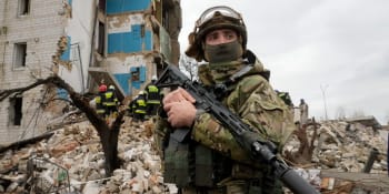 Záběry ze zničené Borodjanky: Rusové městečko prakticky srovnali se zemí