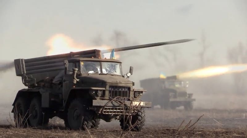 Ukrajinské síly na Donbase