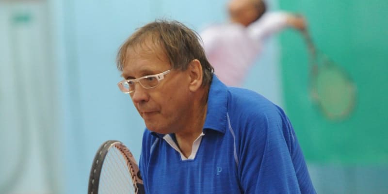 Josef Alois Náhlovský velmi rád hrál také tenis.