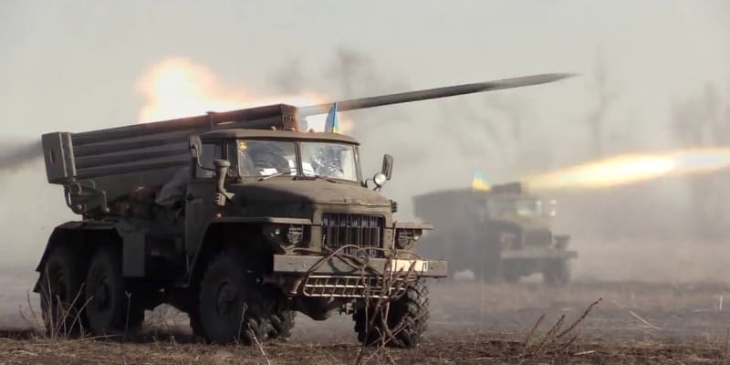 Ukrajinské síly na Donbase