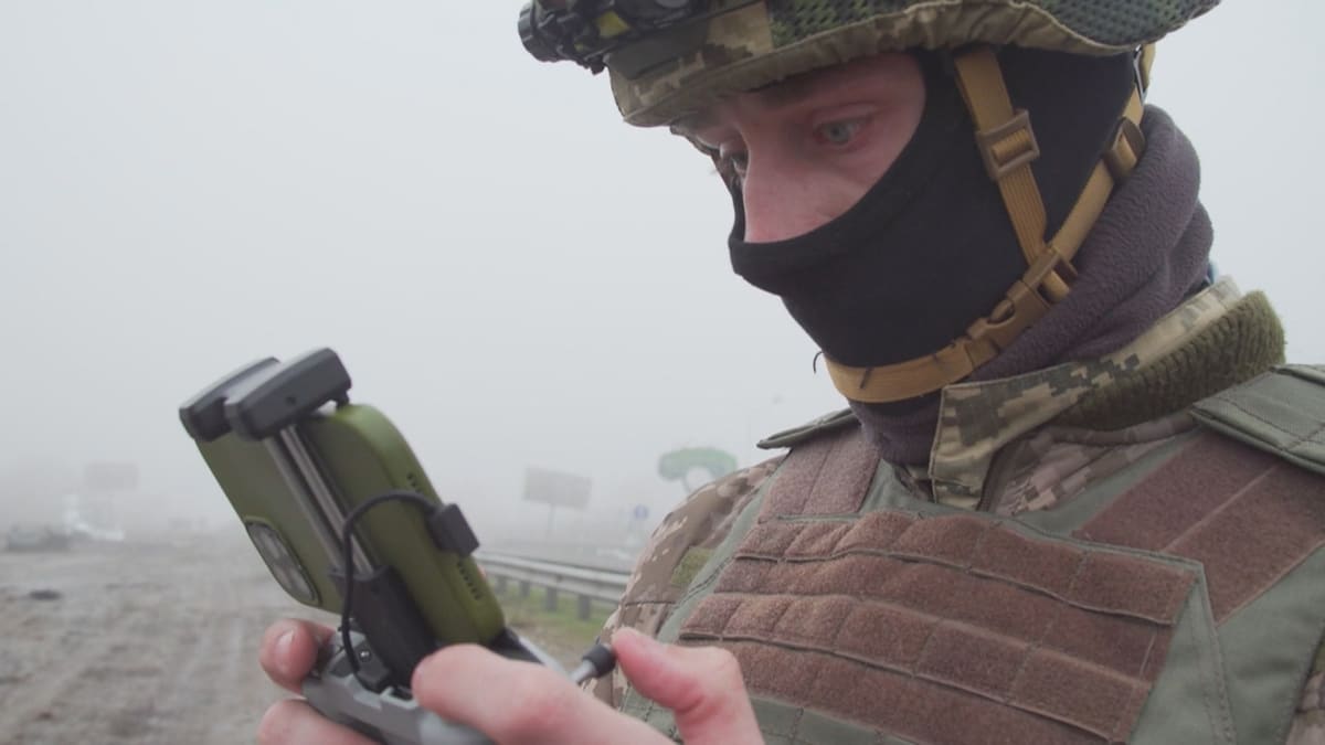 Drony pomáhají Ukrajincům v boji
