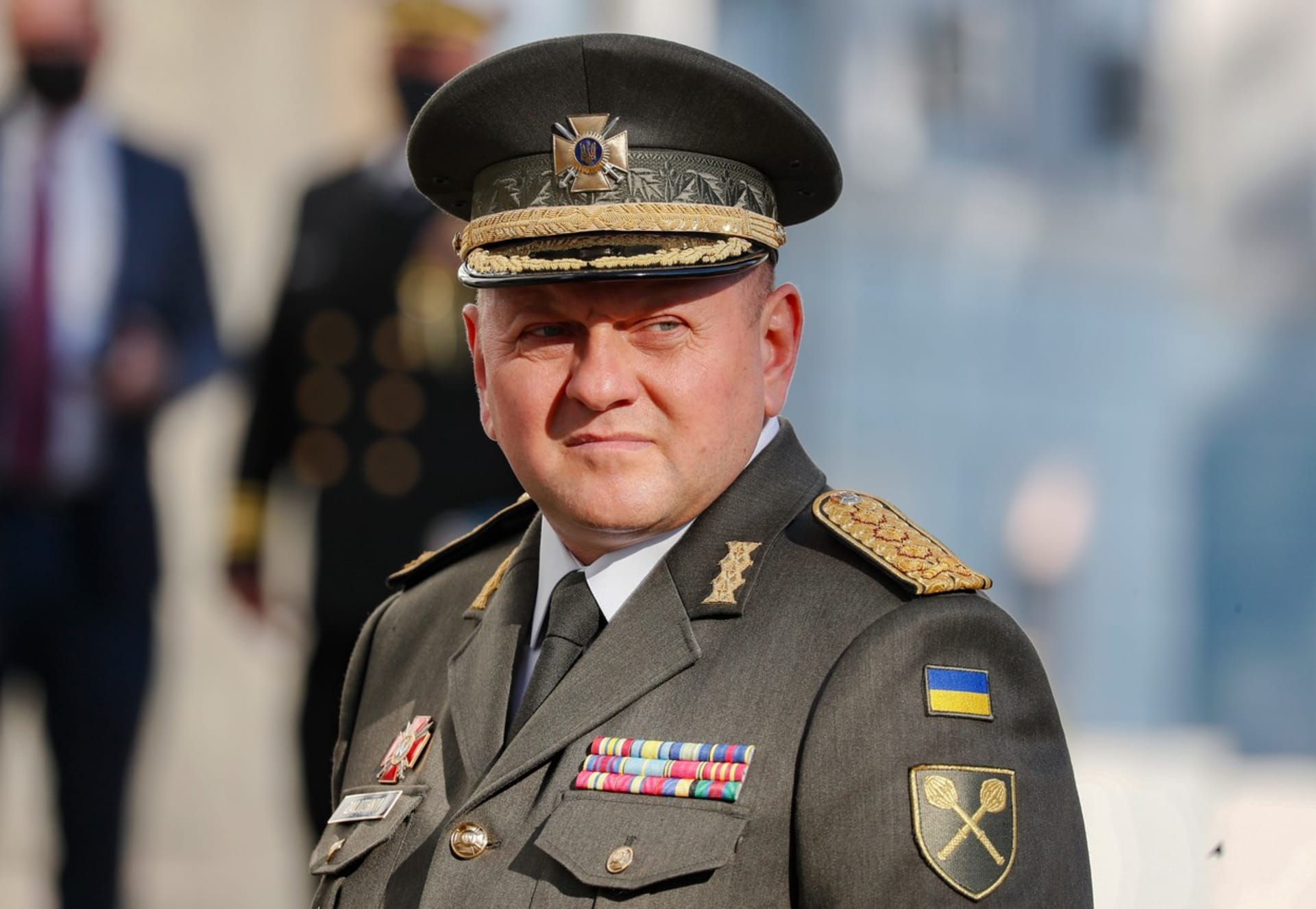 Generál Valerij Zalužnyj je velitelem Ozbrojených sil Ukrajiny (snímek z 19. října 2021).