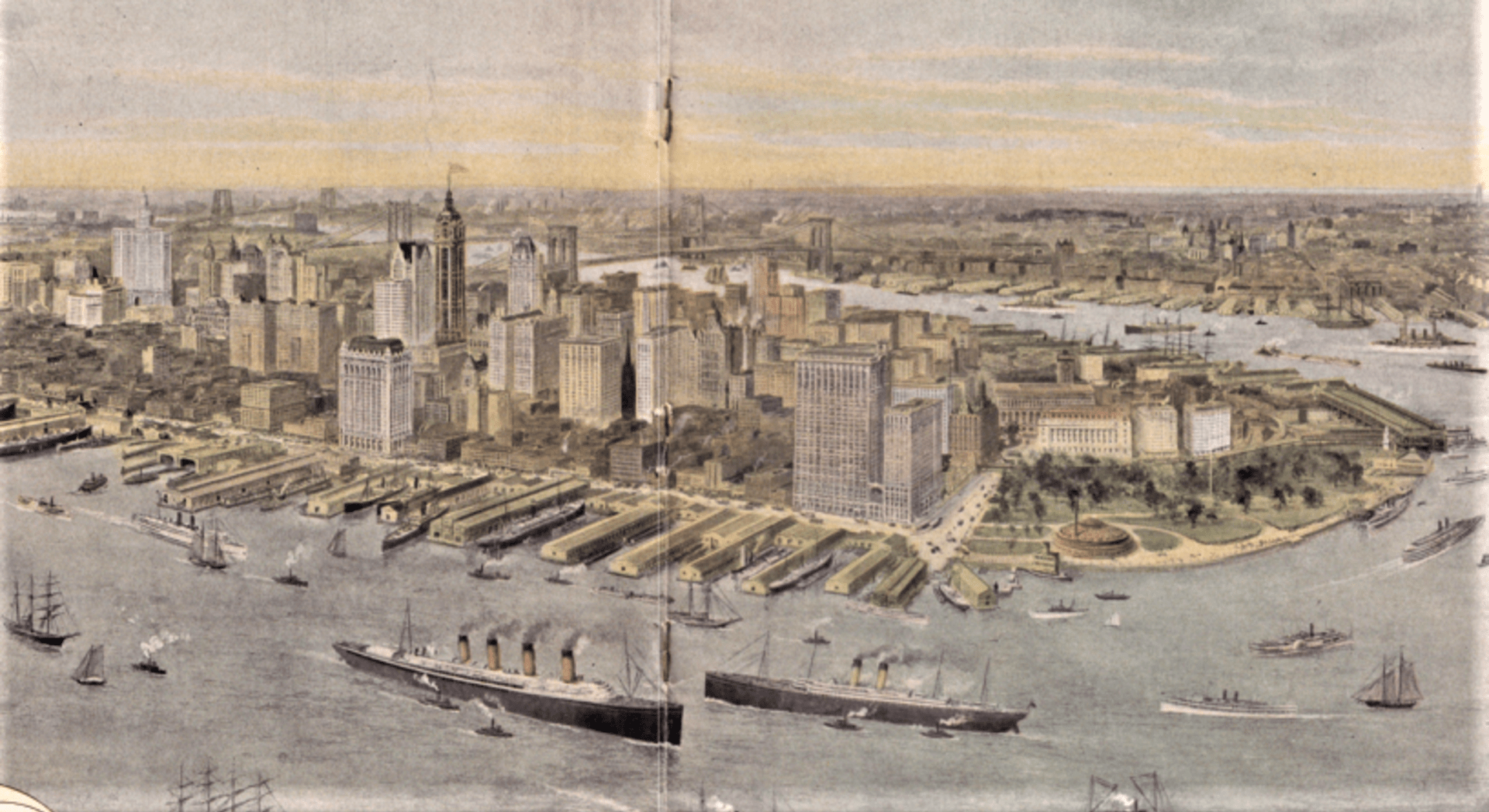 New York v roce 1910