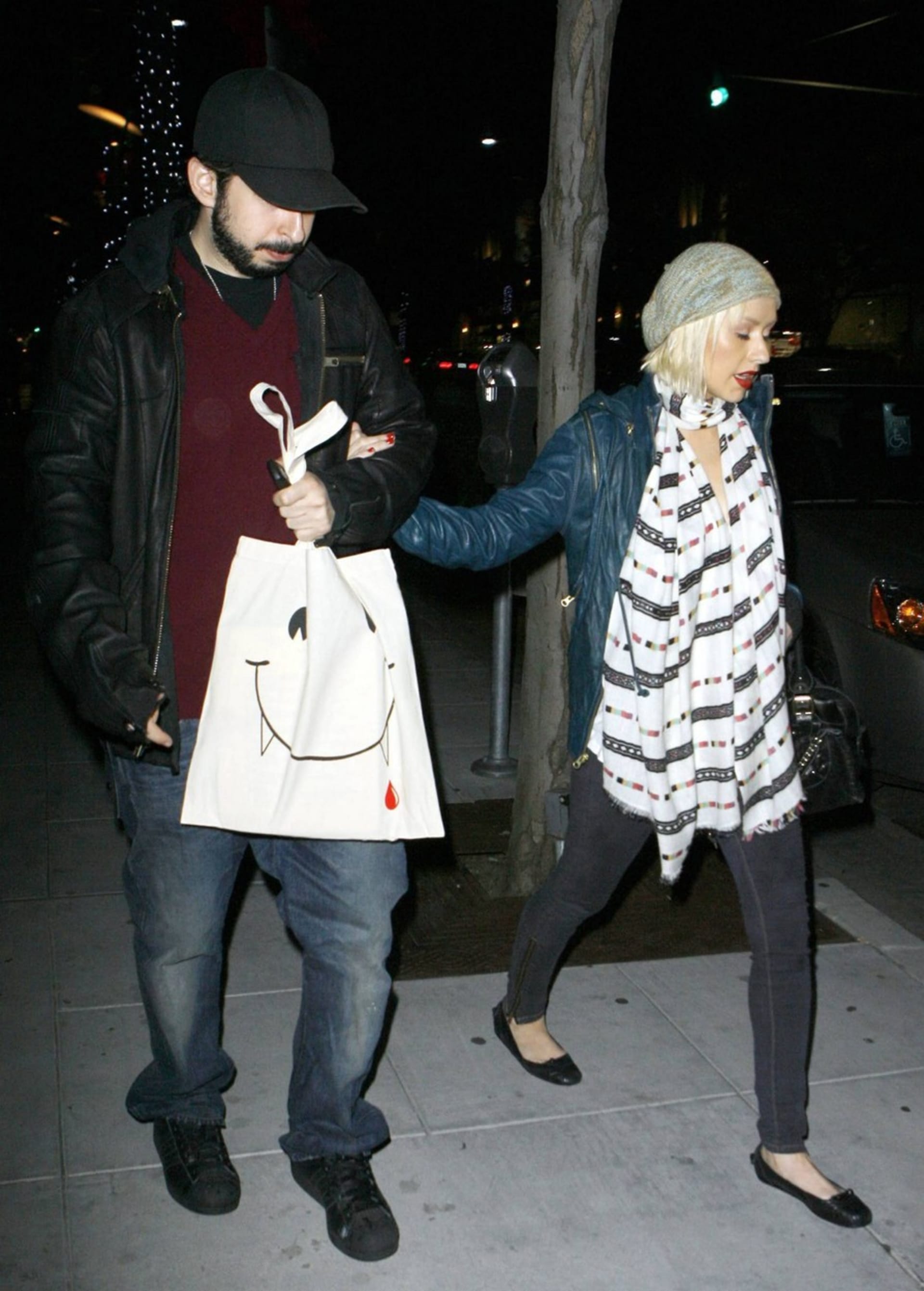 Christina Aguilera a Jordan Bratman krátce před jejich rozvodem.