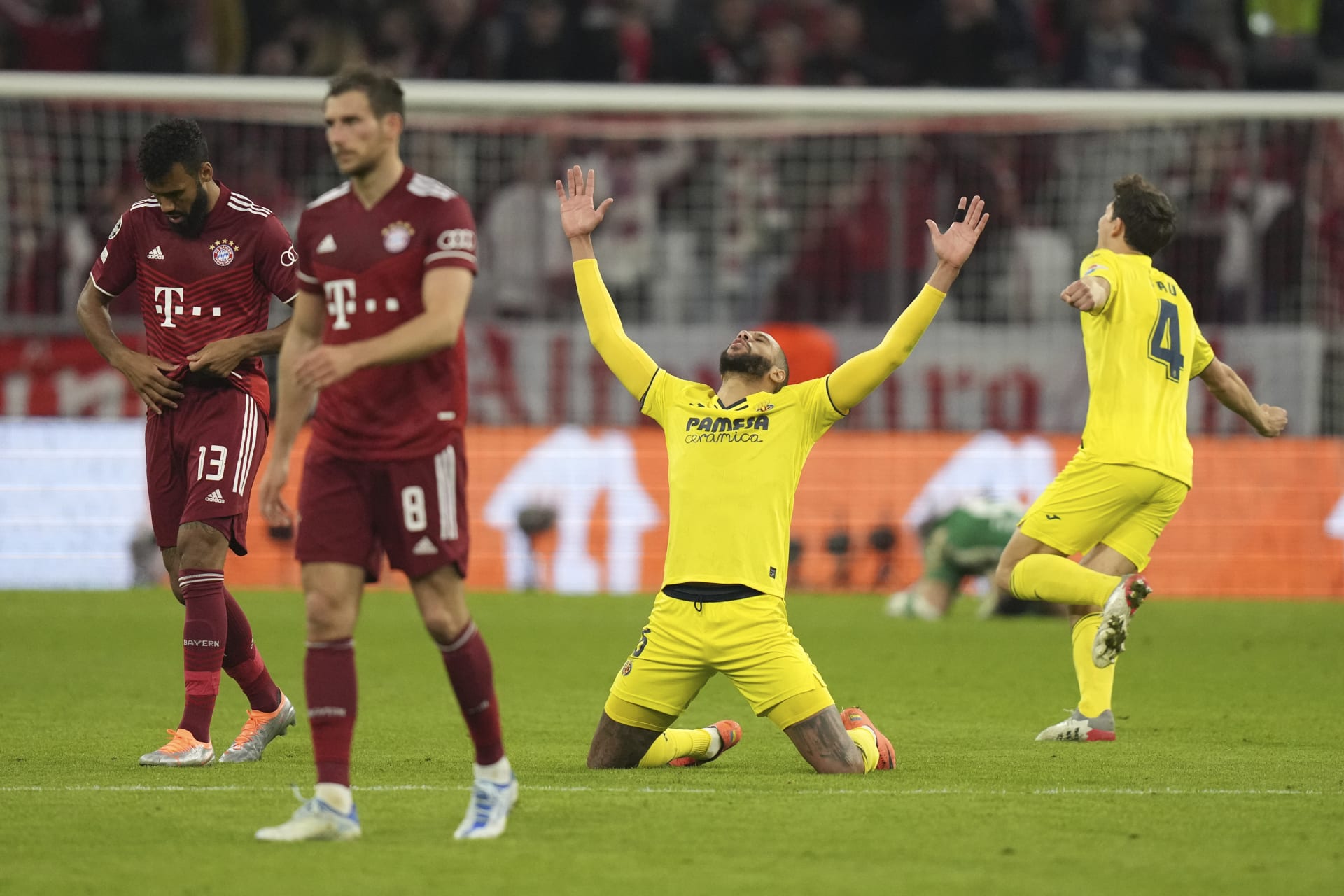 Šok v Lize mistrů. Villareal postoupil do semifinále přes Bayern Mnichov.