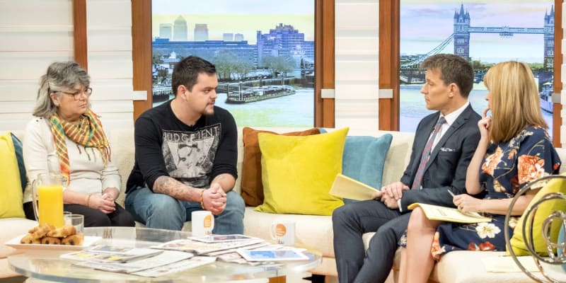 Aiden Aslin byl po svém návratu ze Sýrie v roce 2016 hostem pořadu Good Morning Britain