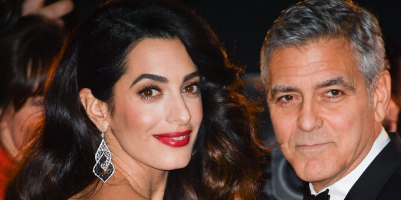George Clooney a Amal Clooney.