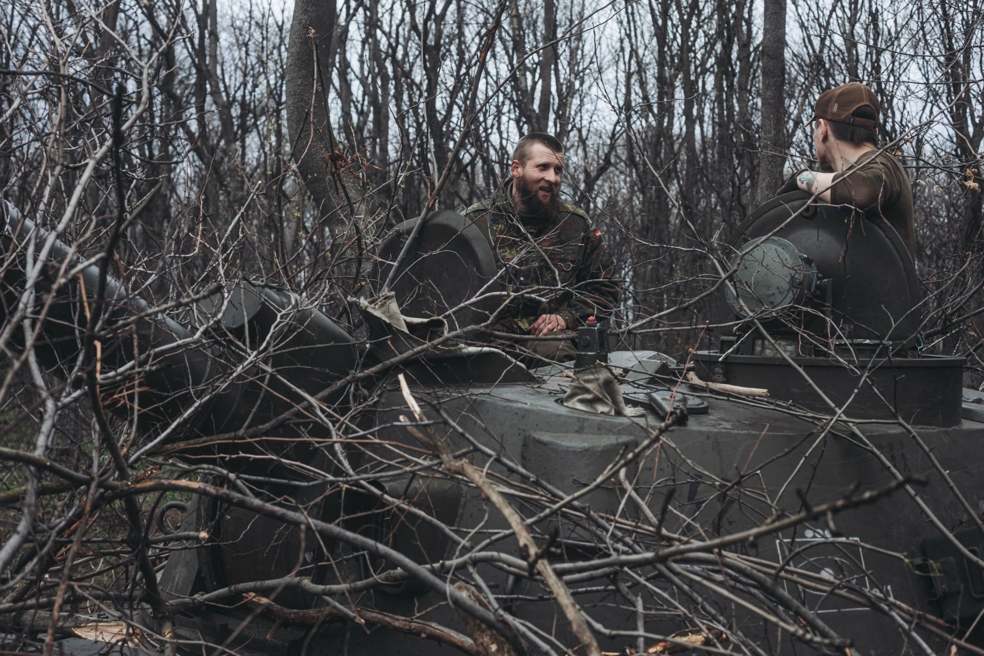 Ukrajinská armáda na Donbasu (12. 4. 2022)