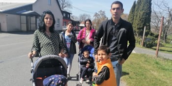 Pětadvacetičlenná romská rodina z Kyjeva chce zůstat v Česku navždy. Rasismu se nebojí