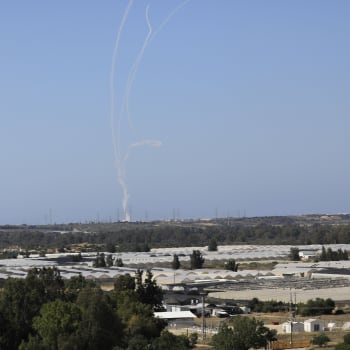 Izraelský systém Iron Dome zachytil raketu z pásma Gazy.