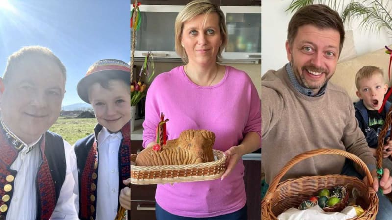 Čeští politici slaví Velikonoce.