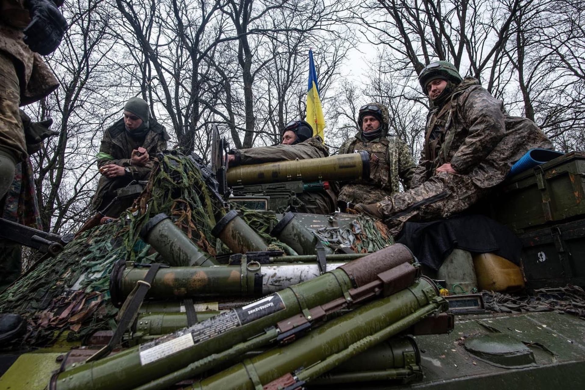 Ukrajinští vojáci, 19. dubna