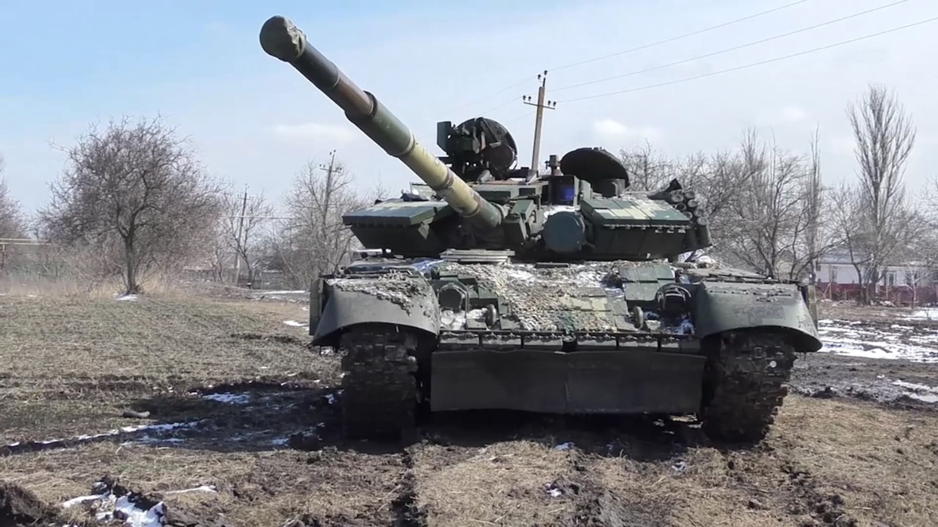 České firmy budou opravovat ukrajinskou vojenskou techniku. Spolupráce začíná opravami tanků T-64 (na fotografii).