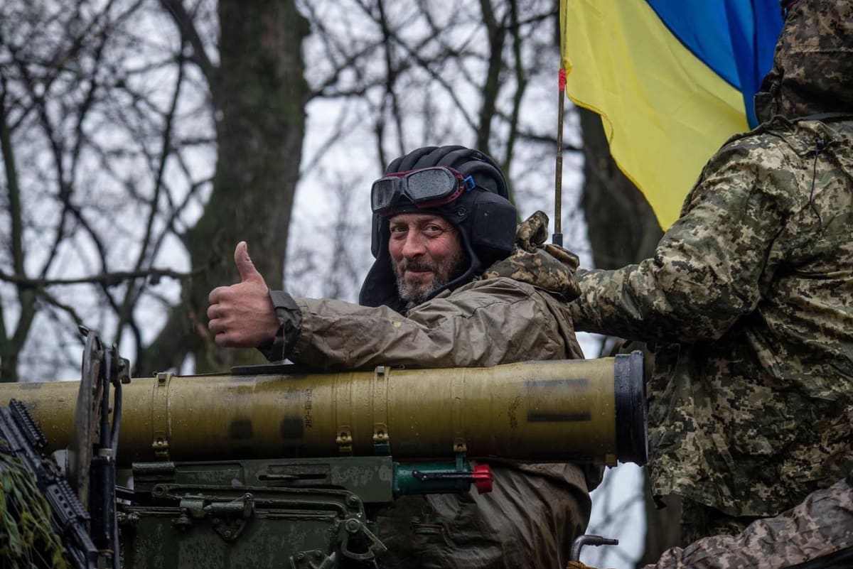 Ukrajinský voják (19. dubna)