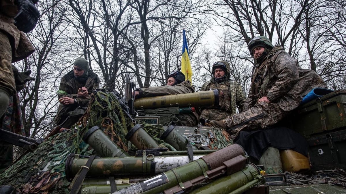 Ukrajinští vojáci, 19. dubna