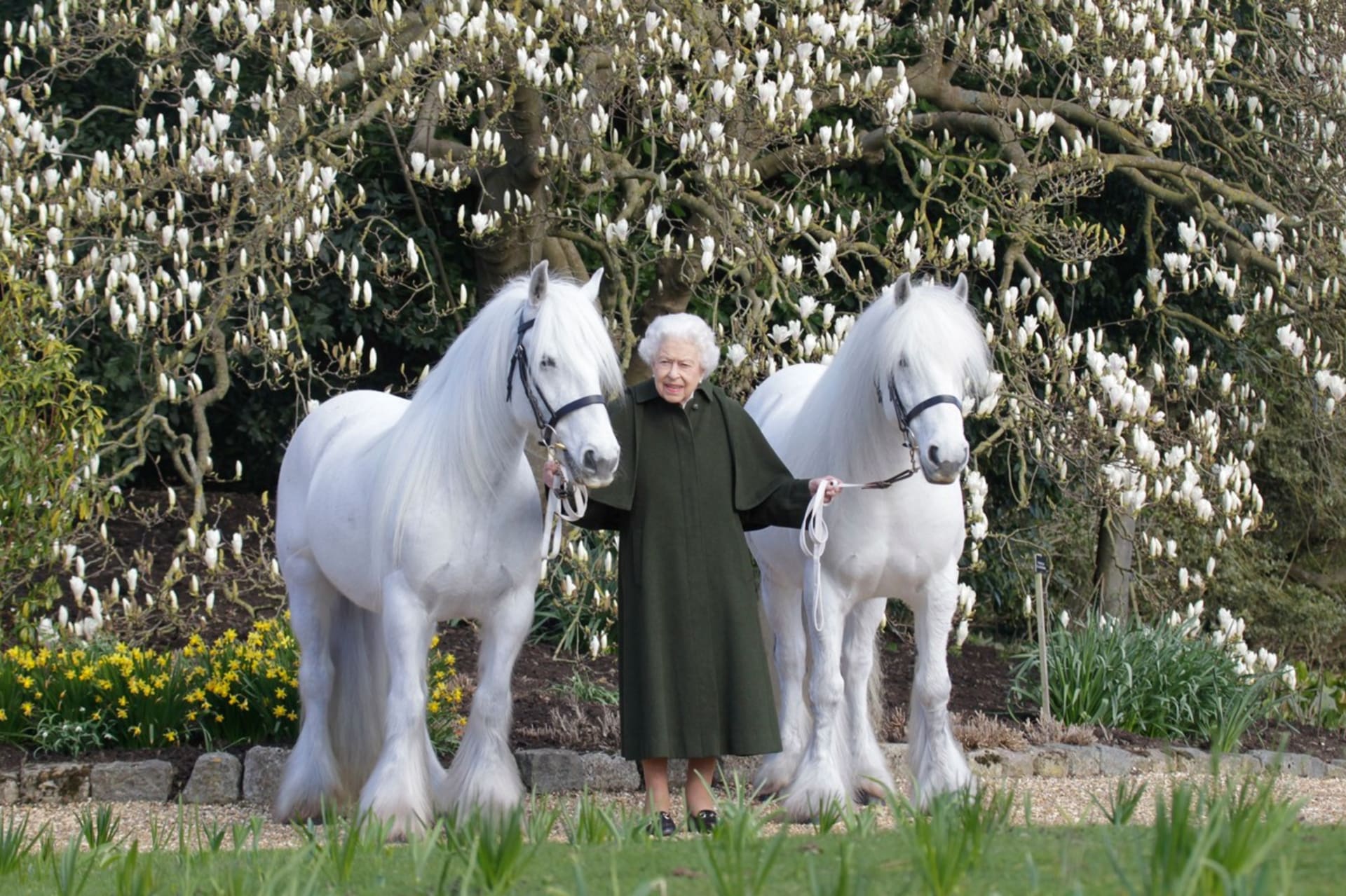 Královna Alžběta II. oslavila 96. narozeniny