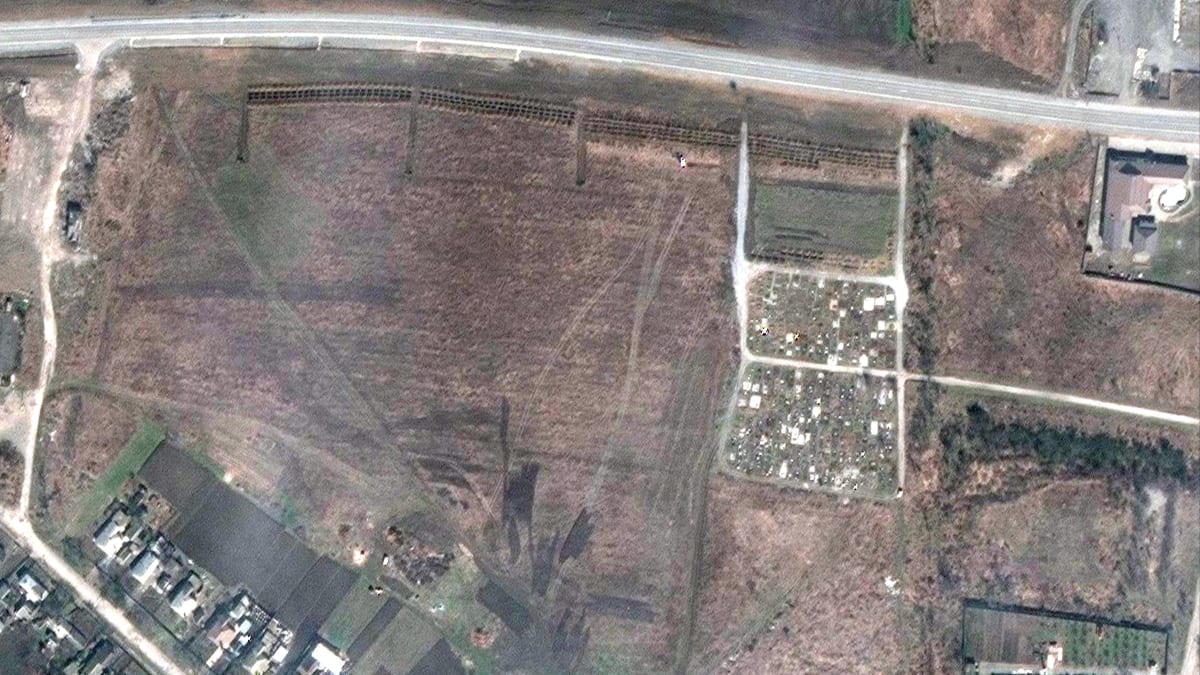 Satelitní snímek americké společnosti Maxar Technologies