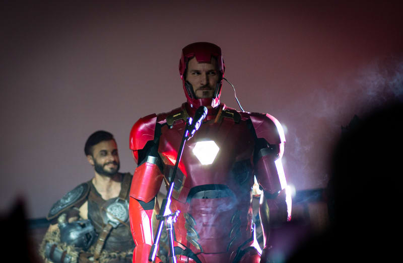 Pražský primátor Zdeněk Hřib (Piráti) se na Comic-Conu 2022 objevil v kostýmu superhrdiny Iron Mana.