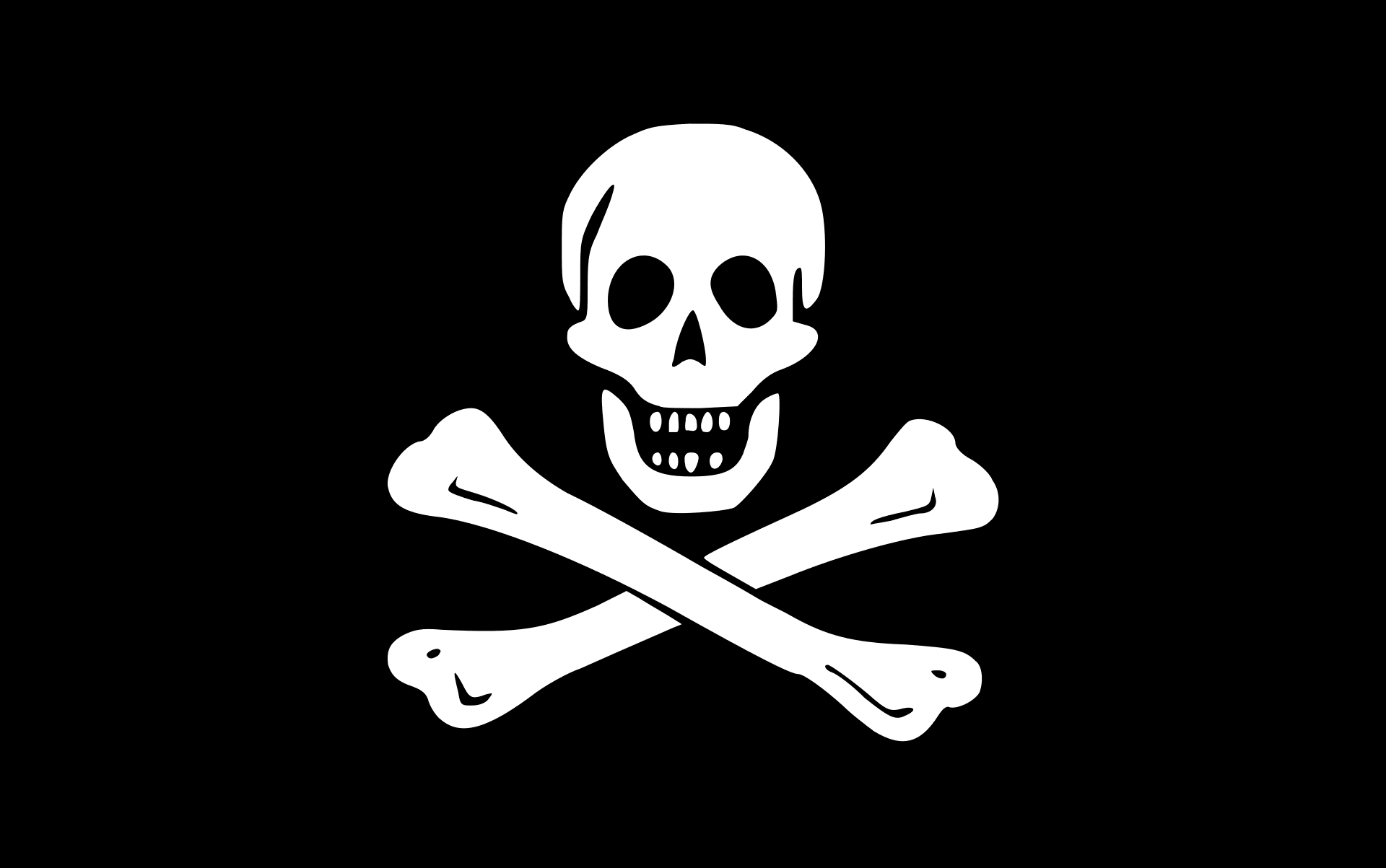 Tradiční pirátská vlajka