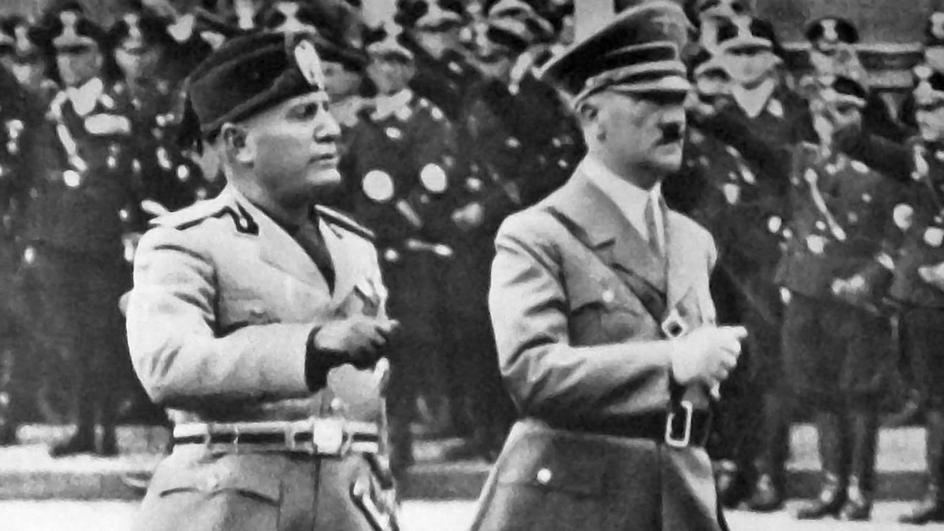 Mussolini a Hitler v roce 1939