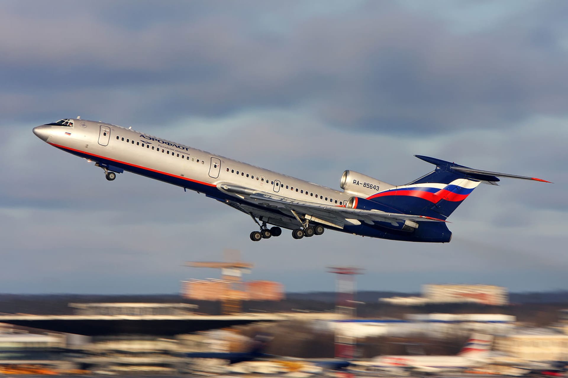 Tupolev TU-154 smrtící letoun - Aeroflot