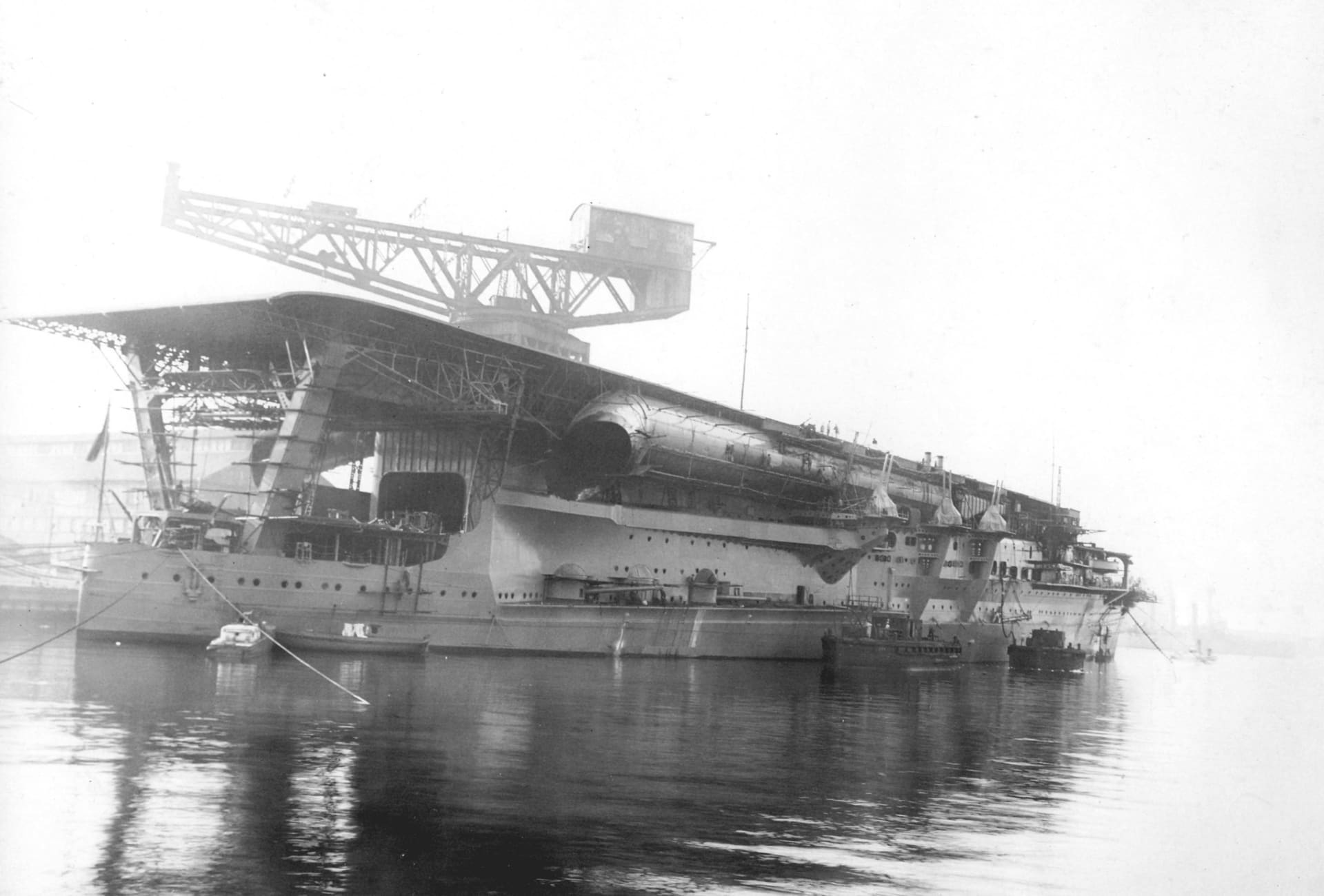 Kaga byla druhou letadlovou lodí, kterou Japonsko postavilo