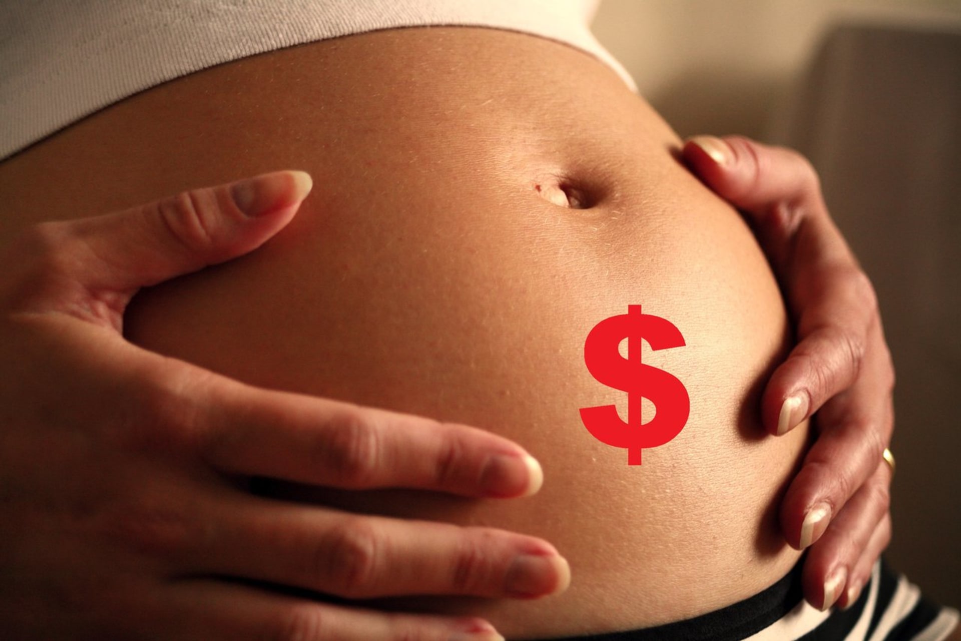 Těhotenství jako výdělek?