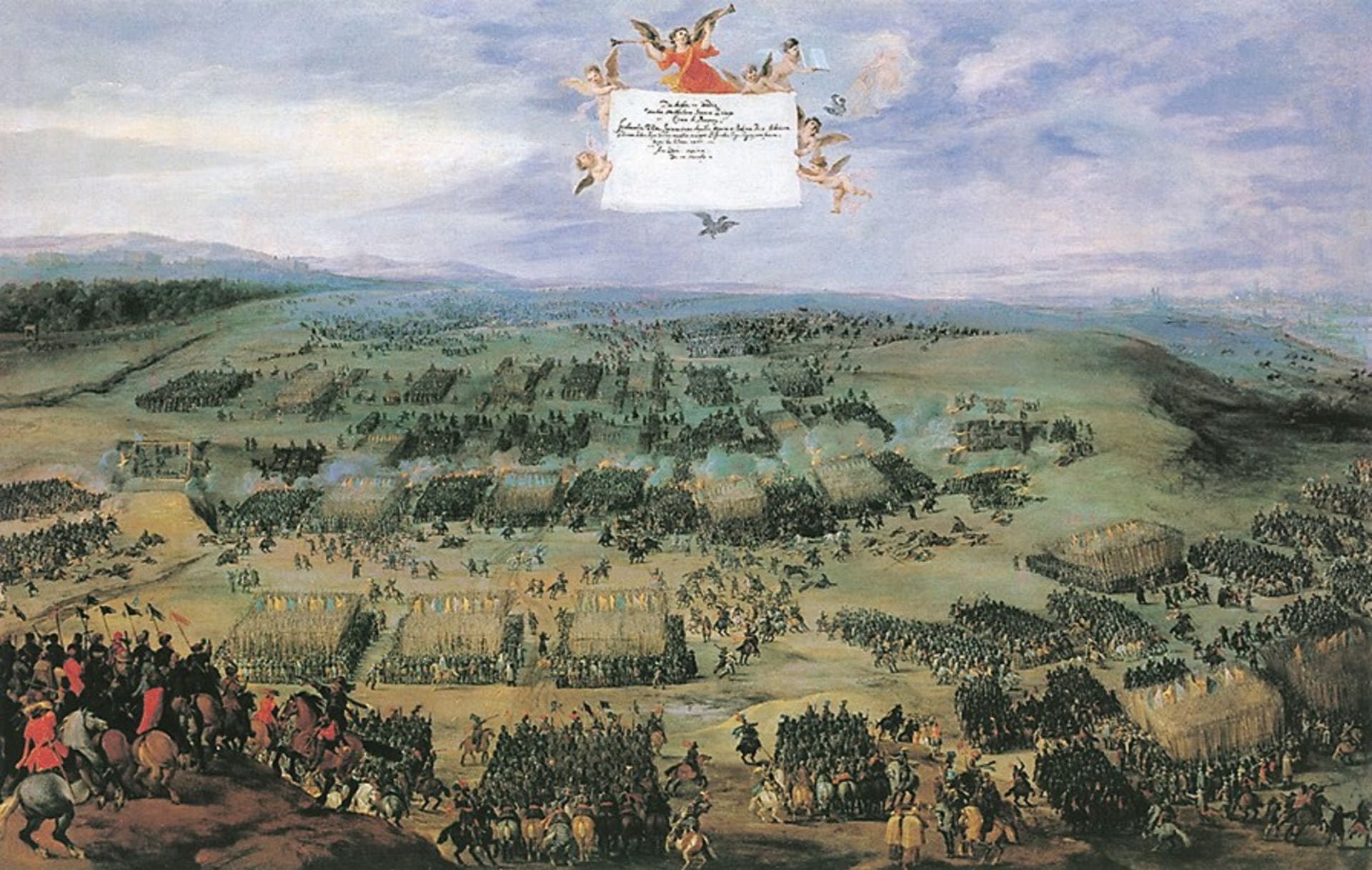Bitva na Bílé hoře zachycená malířem Pieterem Snayersem