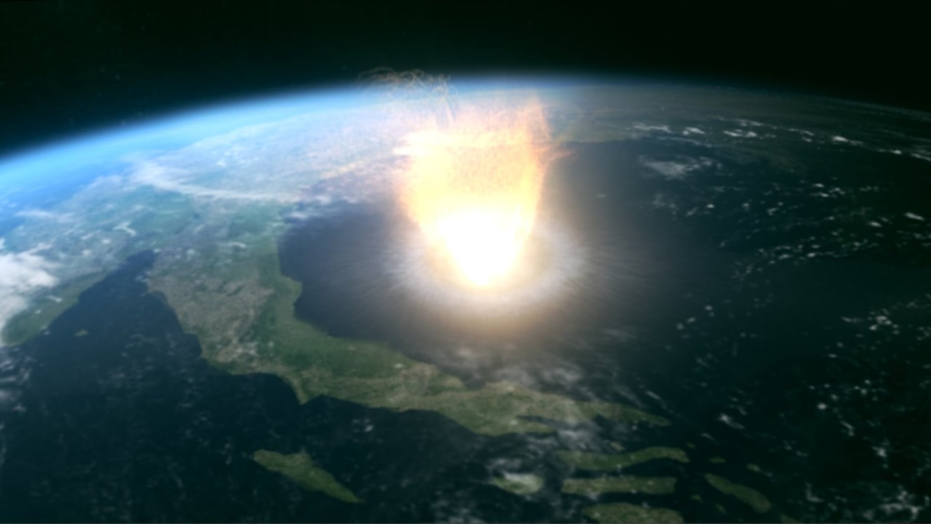 Před 65 miliony let dopadl na Zemi asteroid o průměru 10 km