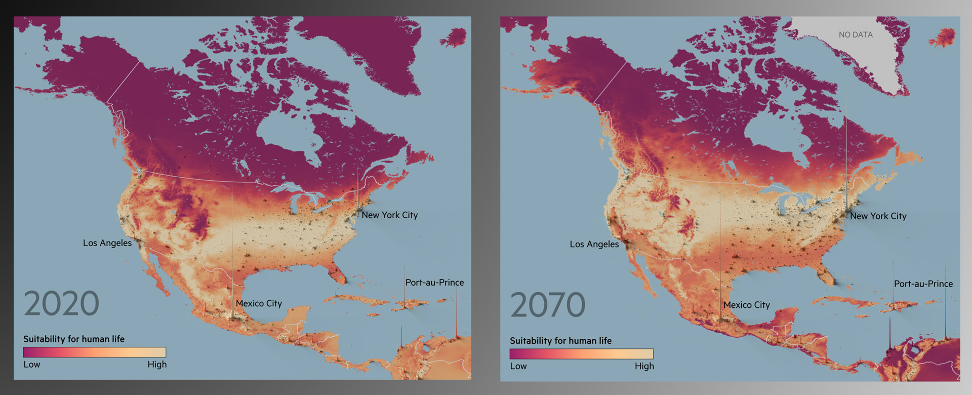 Jak může vypadat Severní Amerika za 50 let