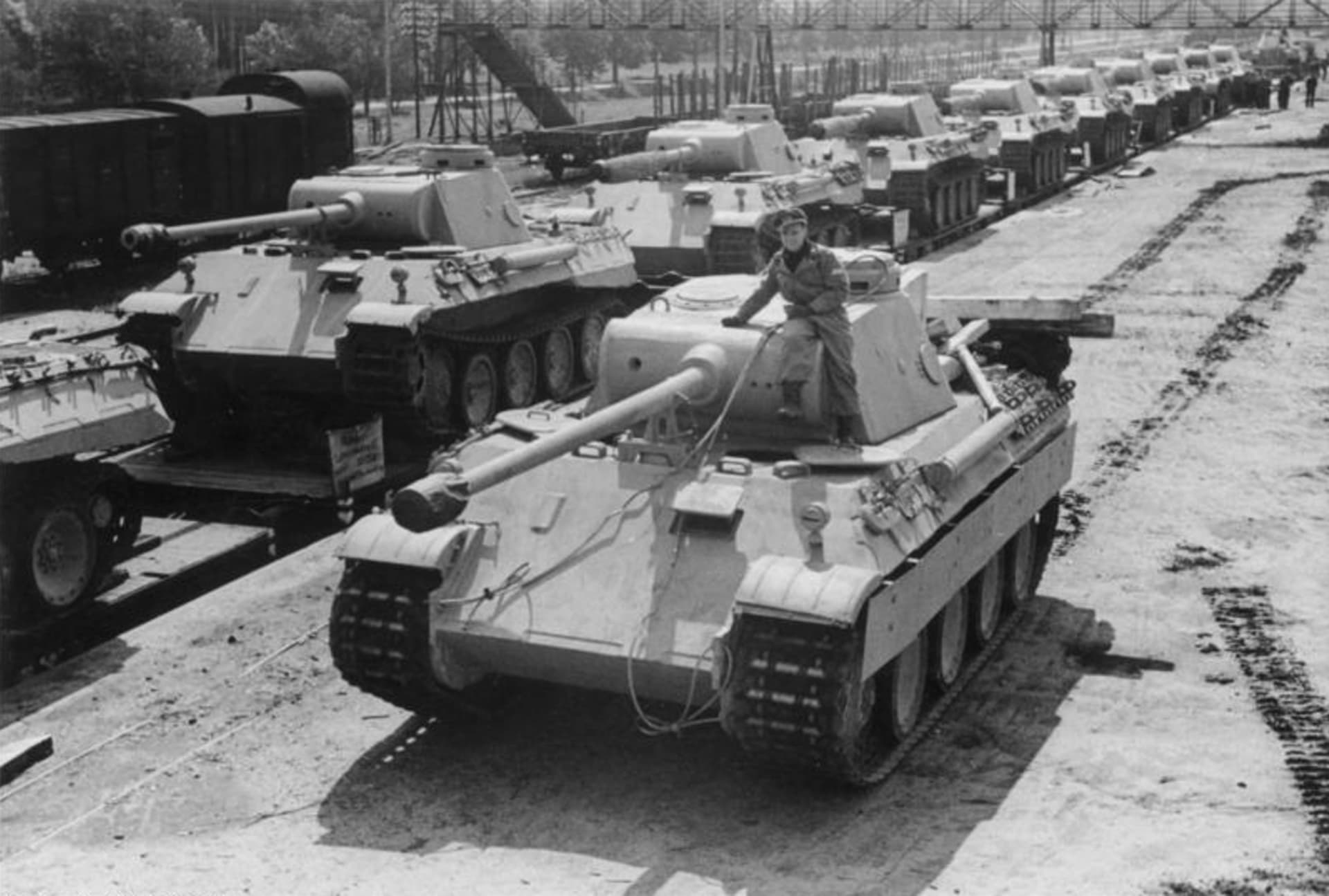 Tank typu Panzer V „Panther“ je považován za nejlepší střední tank 2. světové války
