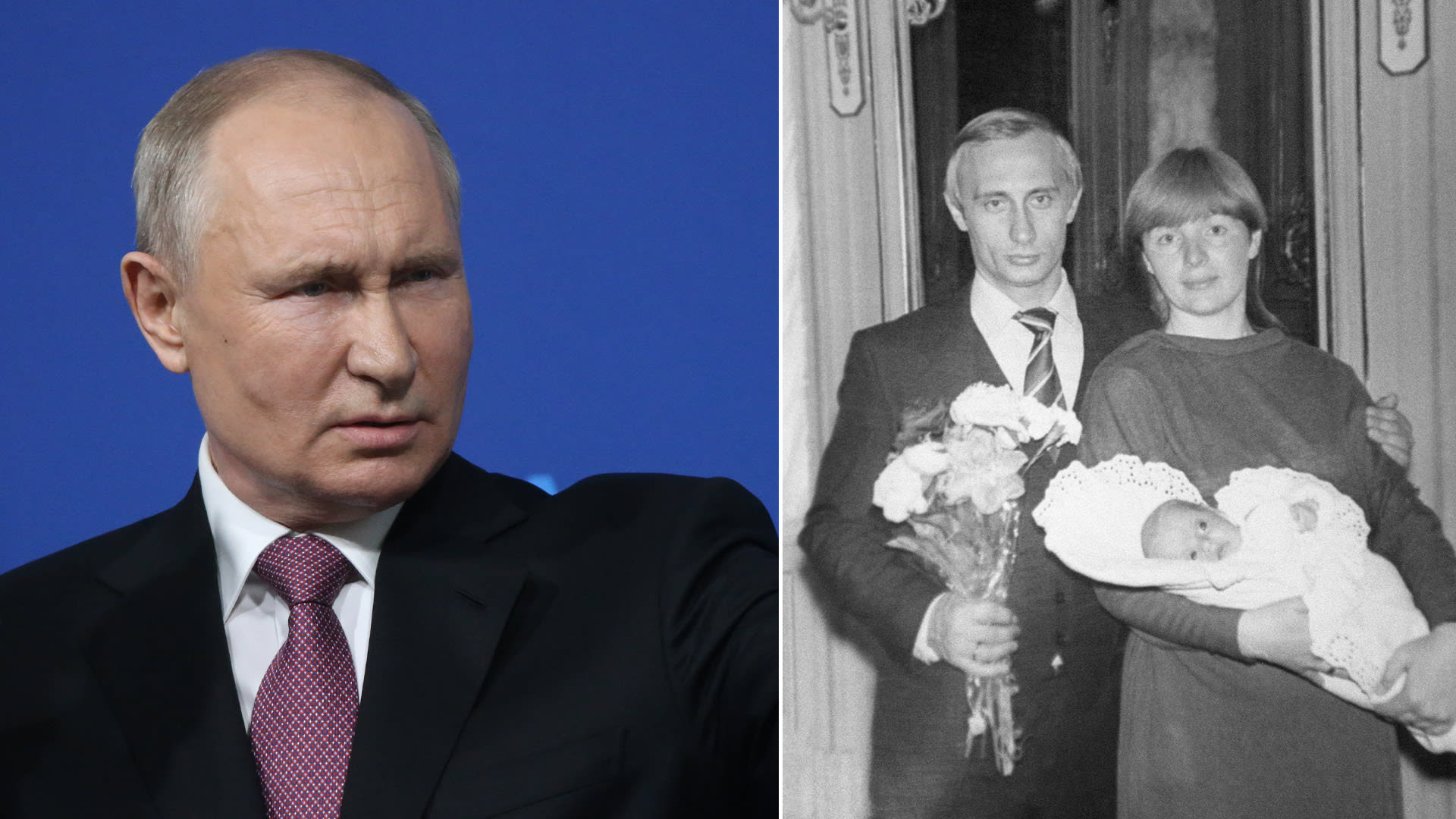 Vladimir Putin žil v NDR s manželkou i dcerami