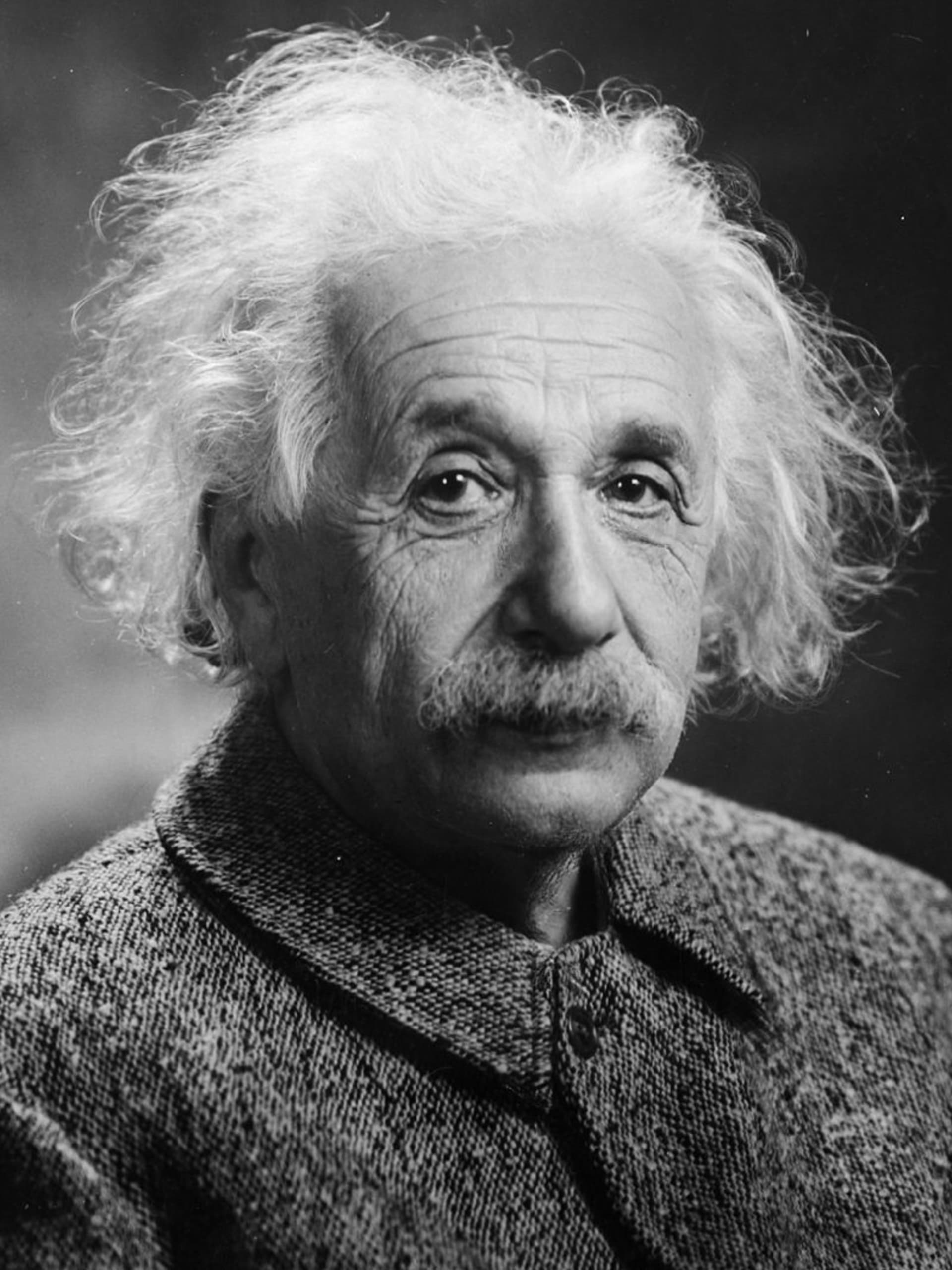 A. Einstein - portrét