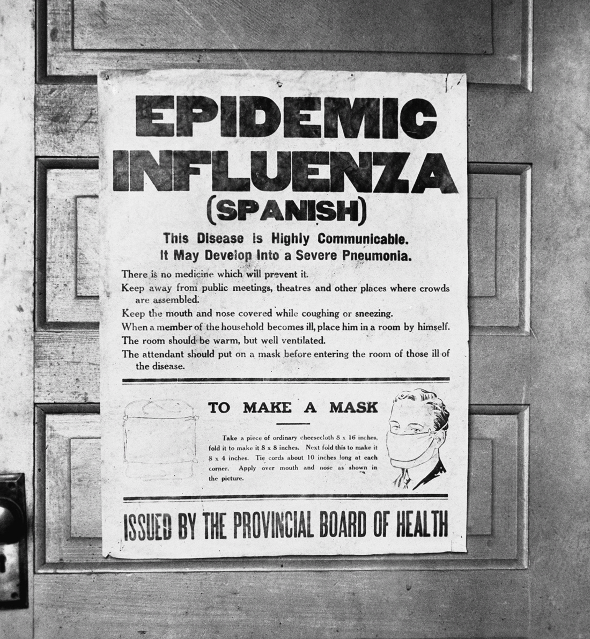 Španělská chřipka - pandemie