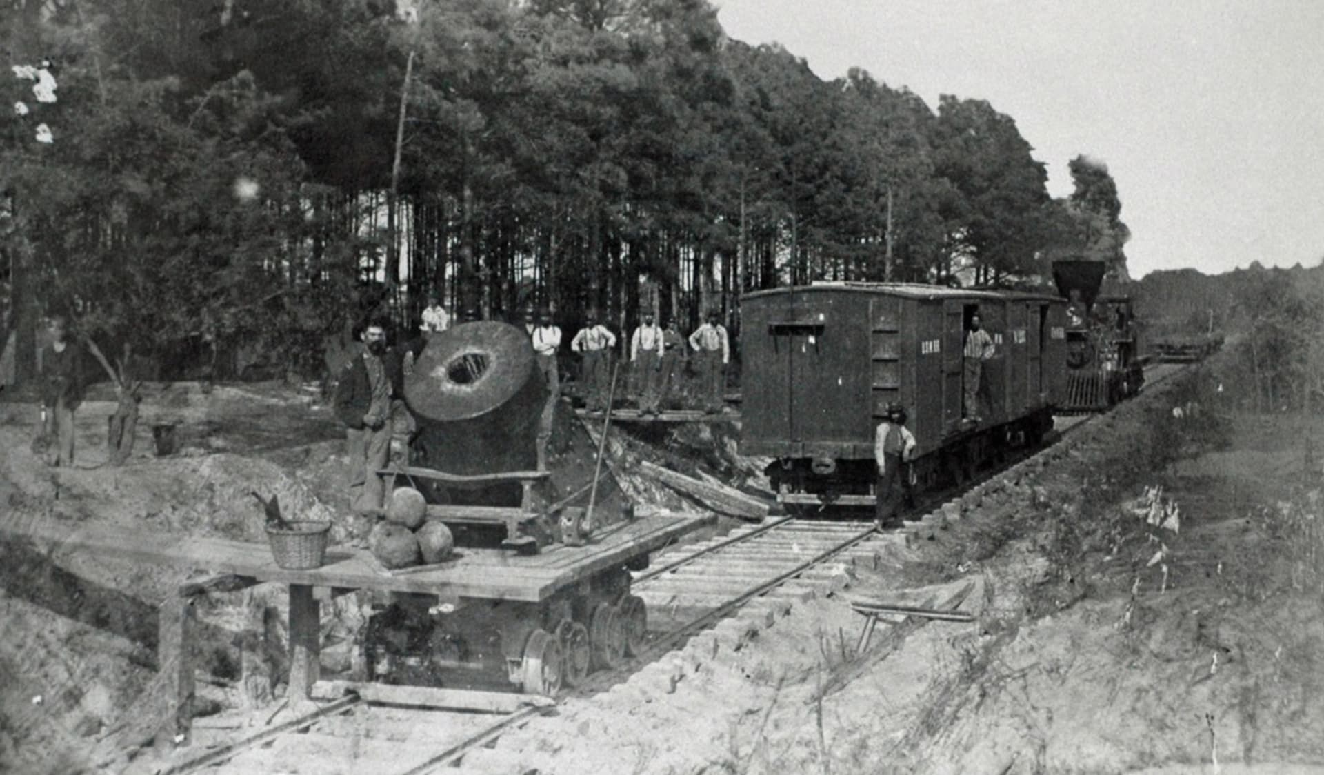 Za války Severu proti Jihu si obě strany rychle uvědomily význam železnice