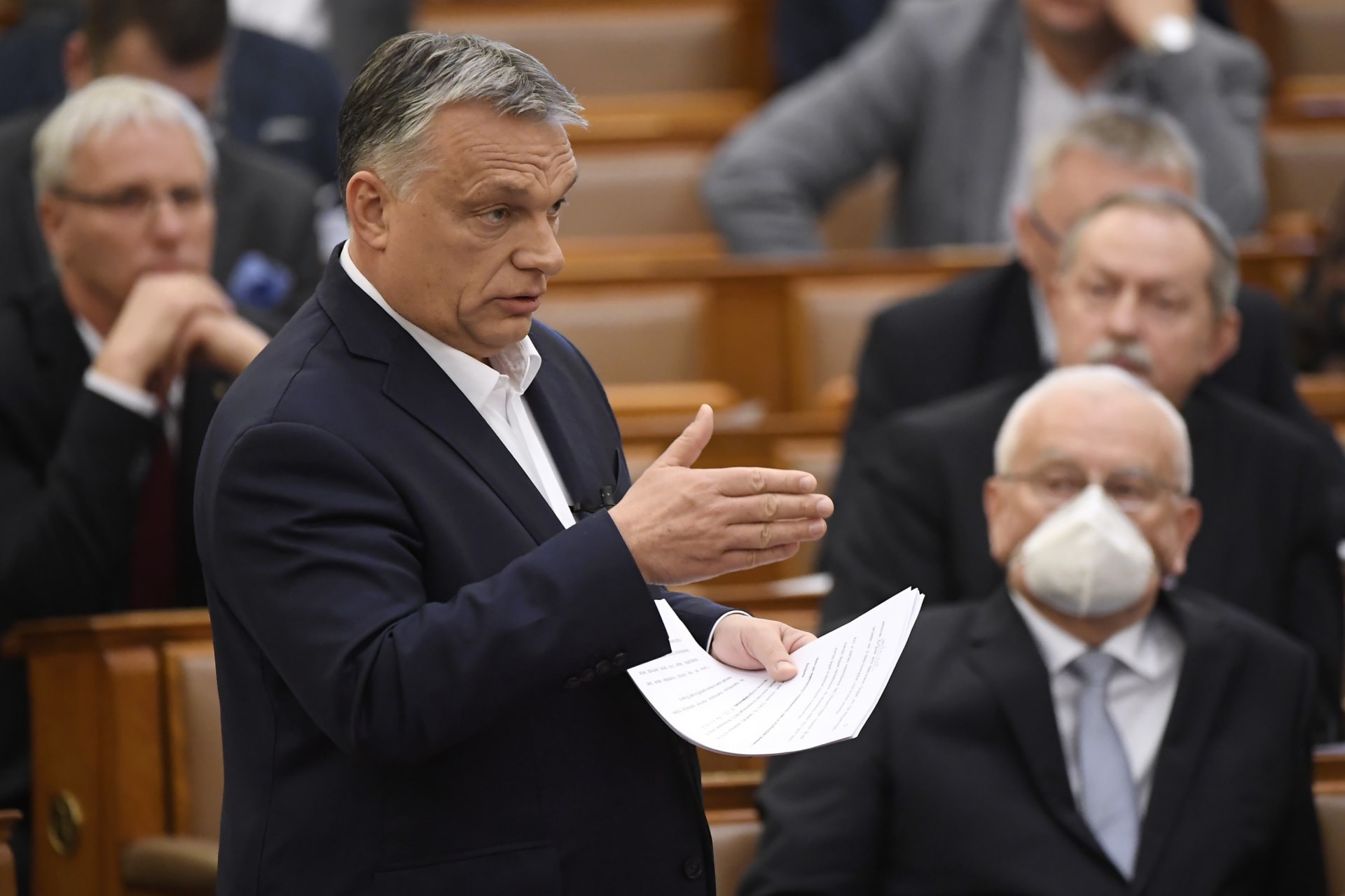 Viktor Orbán - parlament