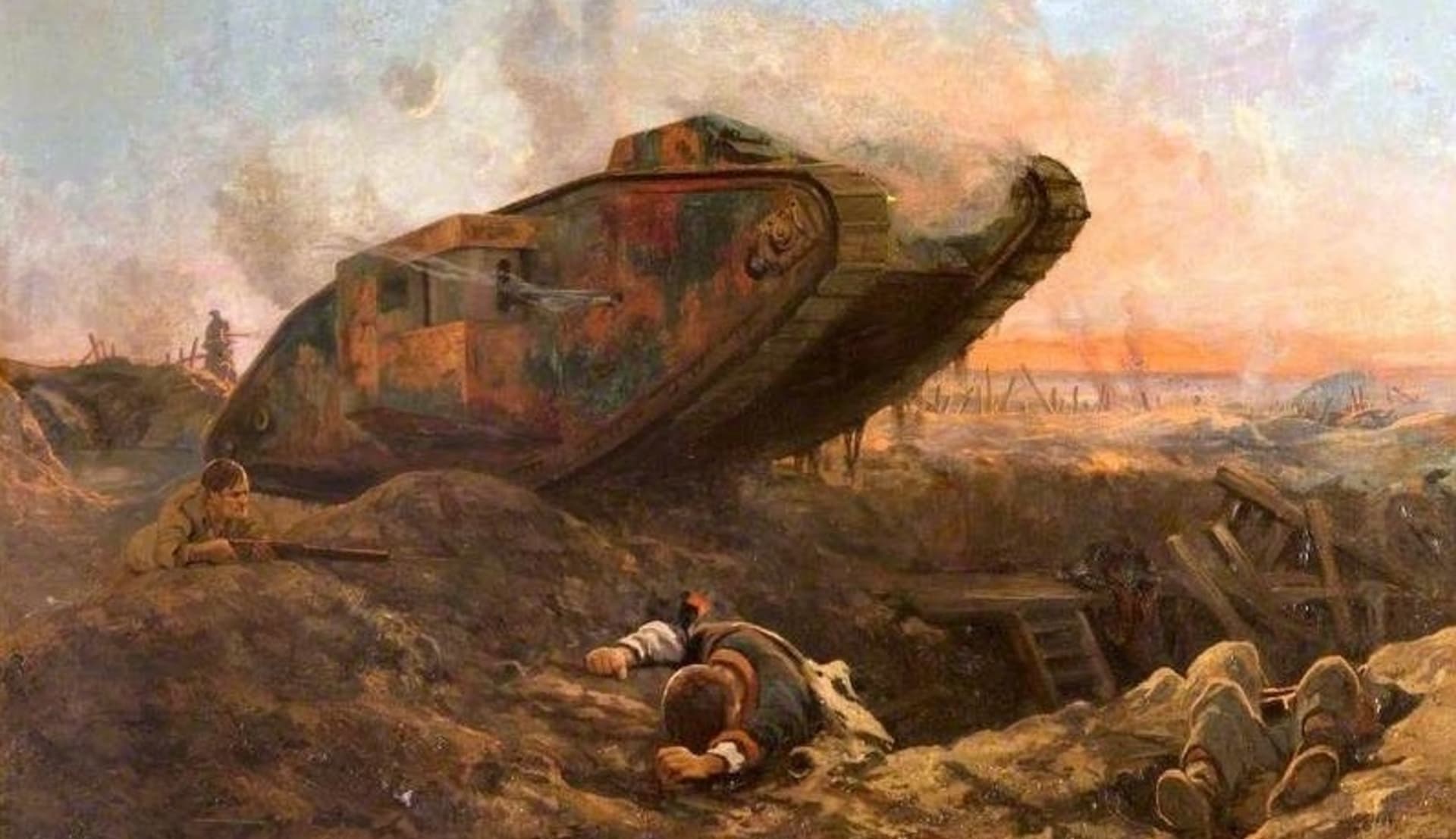 První světová válka a první tanky