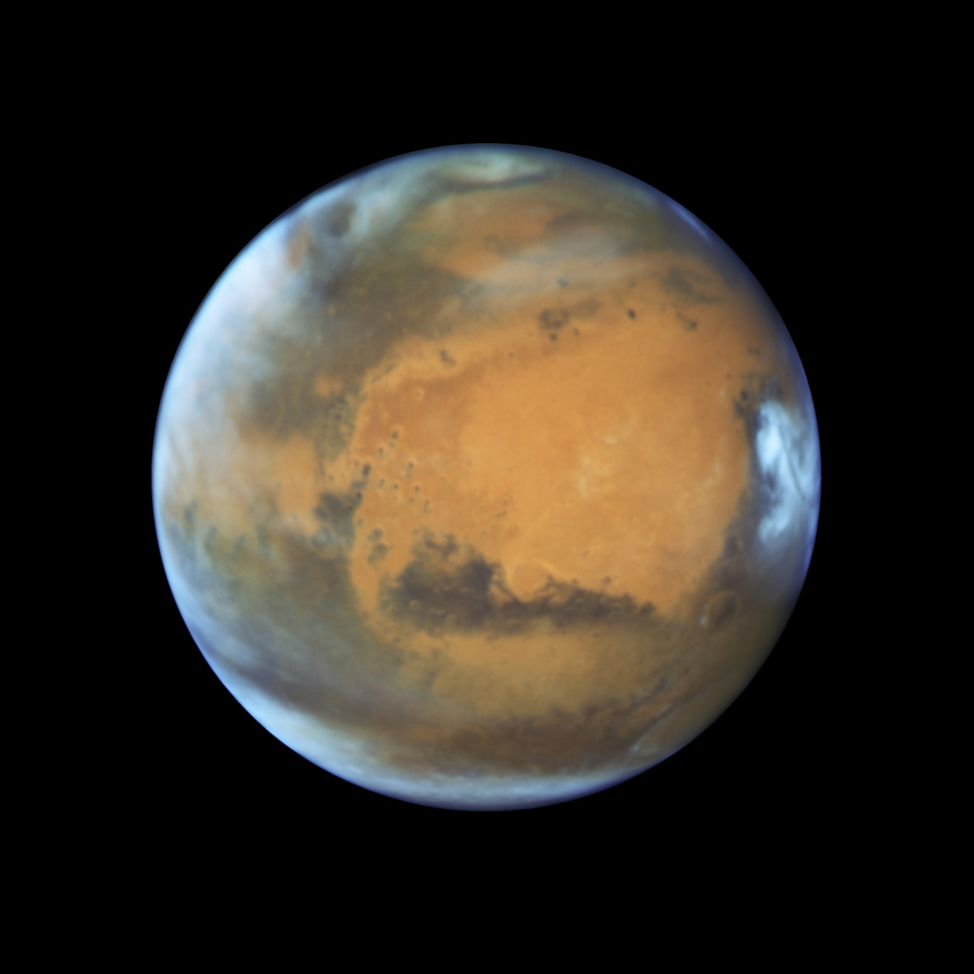 Mars na záběrech NASA